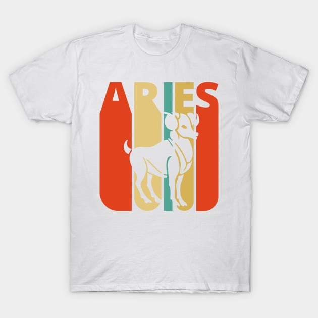 Aries Vintage retro style. T-Shirt by MadebyTigger